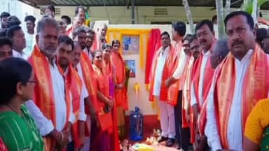 పటాన్చెరు: ఇస్నాపూర్ మున్సిపల్ అభివృద్ధికి కృషి: పటాన్చెరు ఎమ్మెల్యే గూడెం మహిపాల్ రెడ్డి