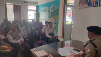 जोशियाड़ा: कोतवाली थाना में थाना दिवस पर गोष्ठी का आयोजन, पुलिस ने सेवा, सुरक्षा व समाधान का लिया संकल्प