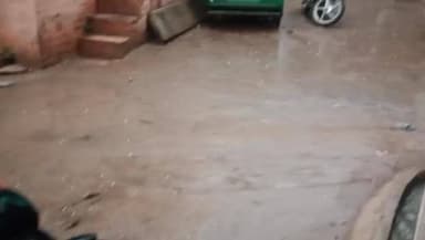 #सबलगढ़ के रामपुर कलां कस्बे में बारिश के साथ गिरे हल्के ओले-------