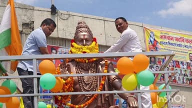 कुरावली: कुरावली नगर में महर्षि कश्यप जयंती पर भव्य शोभायात्रा निकाली गई