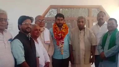 बीकापुर: संदीप सिंह पटेल बने असिस्टेंट कमिश्नर, हुआ भव्य स्वागत