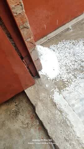 कोंच जालौन में हुई ओले की बारिश क़रीब आधा घंटे 5 अप्रेल 2026 को समय 3:30 बजे से