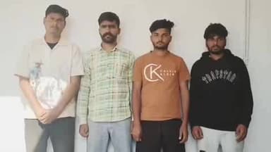 श्रीगंगानगर के श्रीकरणपुर अंतरराष्ट्रीय बॉर्डर पर 60 करोड़ रुपए की हीरोइन के साथ चार तस्कर गिरफ्तार