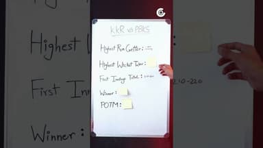 It’s KKR vs PBKS 💥 Who’s walking away with the win tonight? 🤔 #IPL2026 #KKRvsPBKS #ipl #ipl2026