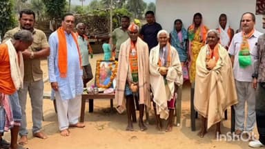 सुकमा: भाजपाइयों ने मनाया पार्टी का स्थापना दिवस, गादीरास में उमड़ा उत्साह, बुजुर्गों का सम्मान बना खास आकर्षण