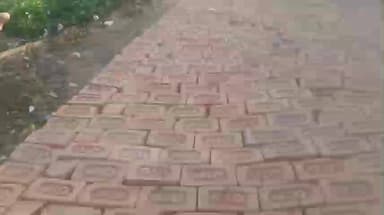 तारापुर नगर पंचायत वार्ड 10 मे बुडको दुवारा कराया जा रहा कार्य मे भारी अनियमितता,