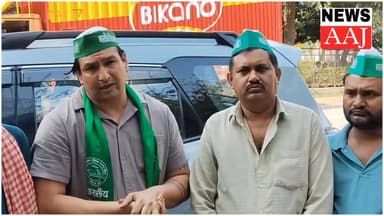 नोएडा भारतीय किसान यूनियन शहीद भगत सिंह का धरना प्रदर्शन बना गरीब का सहारा,संगठन के दबाव में कंपनी ने बढ़ाया मदद का हाथ,...