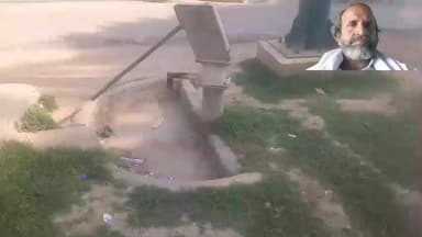 तारापुर नगर पंचायत के वार्ड 12 मे महीनों से खराब पड़ा चपकल. सरकार का दावा हो रहा बीफल यहाँ लाकों भक्त आते है मंदिर!