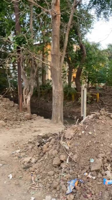 होमगार्ड ऑफिस के पीछे का नाला बनने का कार्य चल रहा #hoshangabaad #narmadapuram #mp