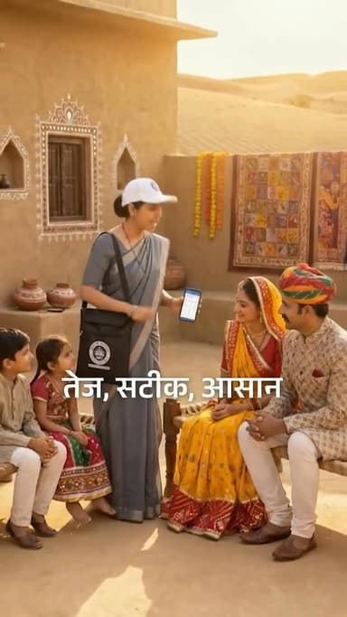 हमारी जनगणना – हमारा विकास
जनगणना हो रही है डिजिटल, जिससे मिलेगी रियल टाइम जानकारी।
नई सोच, नई तकनीक — सशक्त भारत की ओ...