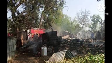 कस्बा: कसबा नगर परिषद क्षेत्र में आग की घटना, पांच घर जलकर हुए राख, जनप्रतिनिधि ने की मदद