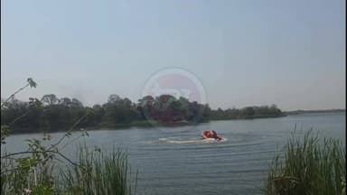 डोंगरी डैम में डूवे छात्र देवांश की SDRF टीम डैम में कर रही है तलाश #devansh #student #छात्र #jhansi #dam #डैम #डूबे #Jh...