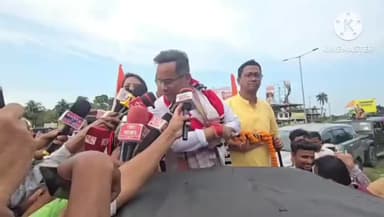 পশ্চিম যোৰহাট: মুখ্যমন্ত্ৰীৰ প্ৰত্যহ্বান গ্ৰহণ গৌৰৱ গগৈৰ , যতেই কয় তাতেই শপত লব গৌৰৱ গগৈয়ে, যোৰহাটত মন্তব্য