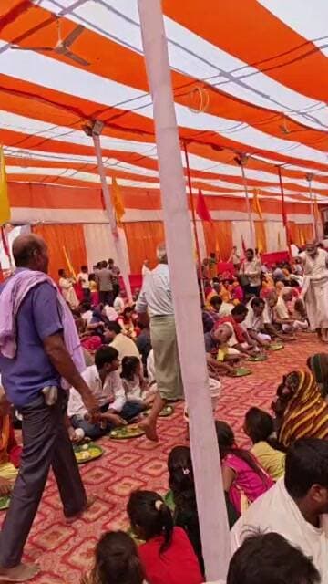 चैतन्य कुटी बेनीपट्टी से भंडारा लाइव... हज़ारों श्रद्धालू हैं आमंत्रित