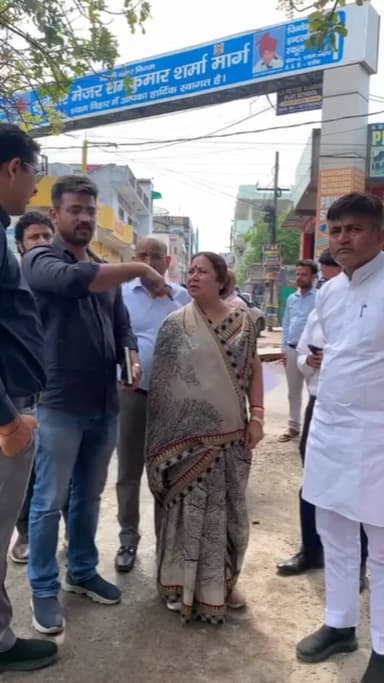 सीलमपुर: स्थायी समिति अध्यक्ष सत्या शर्मा ने किया श्याम विहार इलाके का दौरा