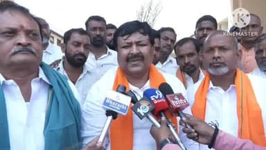 నిజామాబాద్ సౌత్: జిల్లాలో కురిసిన అకాల వర్షాలతో 6వేల ఎకరాలో పంట నష్టం జరిగిందని,వెంటనే రైతాంగాన్ని ఆదుకోవాలి:BJP జిల్లా అధ్యక్షులు దినేష్