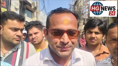 #कोसीकला में नगर पालिका द्वारा बने पंजाबी बाजार मे नाले के ऊपर रखे ढक्कन से हुई दुकान बंद