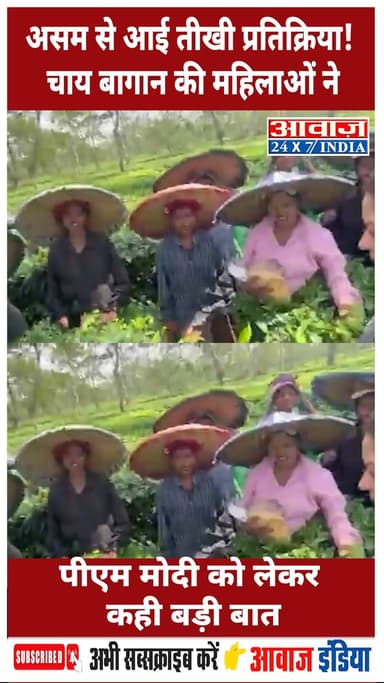 असम से आई तीखी प्रतिक्रिया! चाय बागान की महिलाओं ने पीएम मोदी को लेकर कही बड़ी बात #Assam #TeaGardenWomen #PMModi
.
.
....