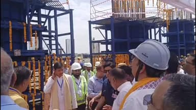 इंद्रगढ़: मुख्यमंत्री भजन लाल शर्मा ने गोहाटा में चंबल एक्वाडक्ट परियोजना का निरीक्षण कर लिया, अधिकारियों को दिए निर्देश