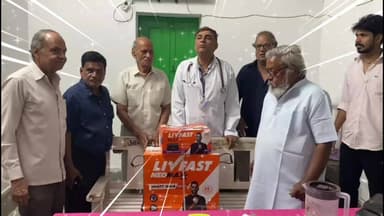 समाजसेवी प्रमोद शर्मा ने किया सेटेलाइट अस्पताल में इन्वेंटर ओर बैटरी भेंट #trendingnews #churunews #news #churu #चूरू