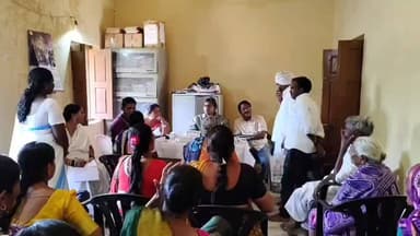 అసిఫాబాద్: ఖమాన గ్రామంలో అంగన్వాడీ సెంటర్ లో వైద్య శిబిరం