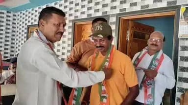 ડાંગ જિલ્લા ભાજપના પૂર્વ પ્રમુખ તથા જિલ્લા પંચાયતના માજી પ્રમુખ ના ભાઈ ભાજપ છોડી કોંગ્રેસમાં જોડાયા