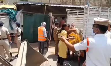 హిమాయత్ నగర్: మల్కాజ్గిరి లో సీపీఎం కార్యాలయం కూల్చివేతతో రాజకీయ రగడ