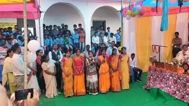 HIGH SECONDARY SCHOOL RAMPUR BAMPUR KE SASTHAN ME SHRI HARI NARAYAN SINGH @bindashritik