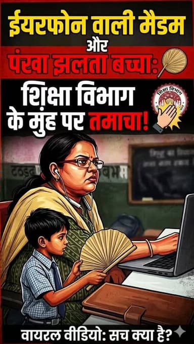 क्लासरूम या दरबार? ईयरफोन लगाकर बैठी टीचर ने छात्र को बनाया सेवादार।
#EducationSystemExposed #ShameOnMPTeachers #Teac...