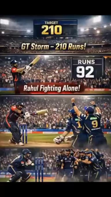 Miller और Rahul दोनों छाए 💥 लेकिन जीत गया Gujarat 😱
#IPL2026 #DCvsGT #KLRahul #DavidMiller #IPLThriller