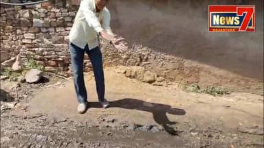 #news वजीरपुर में खरेड़ा रोड़ के हालात खराब #wajirpur #News7 #todaynews