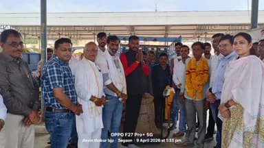 सेगांव: किसानो की मेहनत चमकी, सेगांव में गेहूं को समर्थन मूल्य उपार्जन का शुभारंभ– मंडल अध्यक्ष अश्विन ठाकुर ने लगाई मुहर #सेगाव