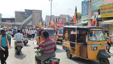 திருவண்ணாமலை: திமுக தலைவர் ஸ்டாலின் திருவண்ணாமலை கள்ளக்குறிச்சி மாவட்ட தொகுதி வேட்பாளர்களை அறிமுகம் செய்து வைத்து பரப்புரை
