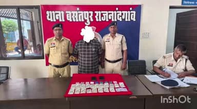 राजनांदगांव: बसंतपुर थाना क्षेत्र के गौरव पथ चौपाटी के पास पुलिस ने मोबाइल से सट्टा लिख रहे एक आरोपी को गिरफ्तार किया