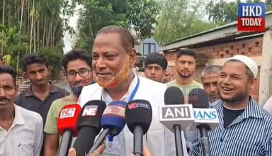 122 নং আলগাপুর কাটলীছড়া বিধানসভা কেন্দ্রের নির্দলীয় প্রার্থী সুজাম উদ্দিন লস্কর। Part 10