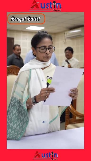 #ପ୍ରାର୍ଥୀପତ୍ର_ଦାଖଲ_ପରେ_ମମତାଙ୍କ_ଶପଥ_ପାଠ
ପଶ୍ଚିମବଙ୍ଗ ମୁଖ୍ୟମନ୍ତ୍ରୀ ମମତା ବାନାର୍ଜୀଙ୍କ ନିର୍ବାଚନ ଶପଥ ପାଠ।
#TMCCM
#WestBengal ...
