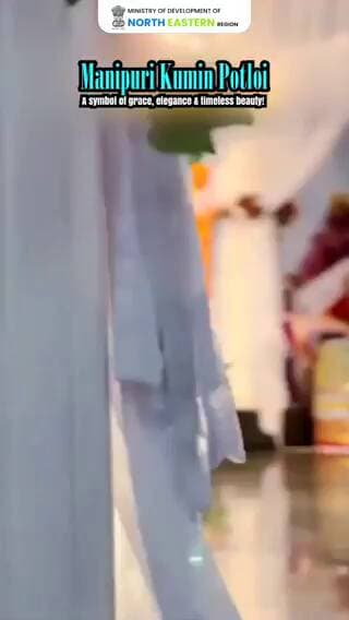 Manipuri Kumin Potloi- Expression of grace, elegance, and timeless beauty that continues to captivate every generation.