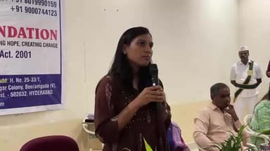 సంగారెడ్డి: విద్యార్థులు క్రమశిక్షణతో చదివి ఉన్నత శిఖరాలను అధిరోహించాలి: కలెక్టర్ పి.ప్రావీణ్య