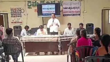 గన్నేరువరం: గన్నేరువరం రైతు వేదికలో ముగిసిన నూతన వార్డు సభ్యుల శిక్షణ ఎంపీడీవో శ్రీనివాస్ రెడ్డి