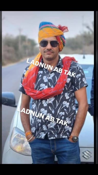 लाडनूँ:-सड़क #हादसे में 35 साल के #व्यक्ति की हुई मौत,अज्ञात ने बाइक को मारी #टक्कर,हादसे में बाइक चालक #ताराचंद जाट निवा...