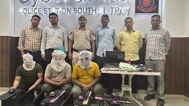 साकेत: दक्षिणी जिला साइबर थाने की टीम ने विदेश में नौकरी के नाम पर ठगी करने वाले गिरोह का पर्दाफाश किया, तीन गिरफ्तार