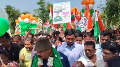 আমতা ২: আমতার কাশমলি গ্রাম পঞ্চায়েত এলাকায় নির্বাচনী প্রচার করলেন আমতা কেন্দ্রের তৃণমূল প্রার্থী