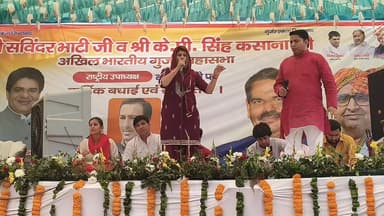 घरबरा गांव में अखिल भारतीय गुर्जर महासभा के राष्ट्रीय उपाध्यक्ष सविंदर भाटी जी और के पी कसाना जी का स्वागत #gurjar #gurj...