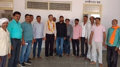 निवाड़ी: तरीचर कला में नायब तहसीलदार दिनेश चंदेल ने पदभार संभाला