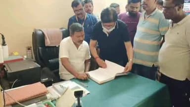 ಸಕಲೇಶಪುರ: ಆಲೂರು ತಾಲೂಕು ಸಾರ್ವಜನಿಕ ಆಸ್ಪತ್ರೆಗೆ ಭೇಟಿ ನೀಡಿದ ಶಾಸಕ ಸಿಮೆಂಟ್ ಮಂಜು