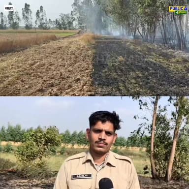 साहा के पास लगते गांव में लगी आग , कई एकड़ गेहूं और फाने जलकर राख
#ambalanews #HaryanaNews #Fire #firebrigade