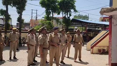 #बांदा पुलिस अधीक्षक द्वारा थाना तिंदवारी का किया गया निरीक्षण । #hilightseveryonefollowers