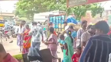 ముత్యాలమ్మ తల్లి ఆలయానికి పోటెత్తిన భక్తులు