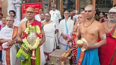 అన్నవరంలో రూ. 1.30కోట్లతో నూతన మెట్ల మార్గం ముఖ్యఅతిథిగా మంత్రి ఆనం