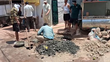 जबलपुर: भगत सिंह वार्ड सर्रापीपल में नाली की पुलिया से परेशान होकर क्षेत्रीय जनता ने स्वयं बनाई पुलिया #jansamasya